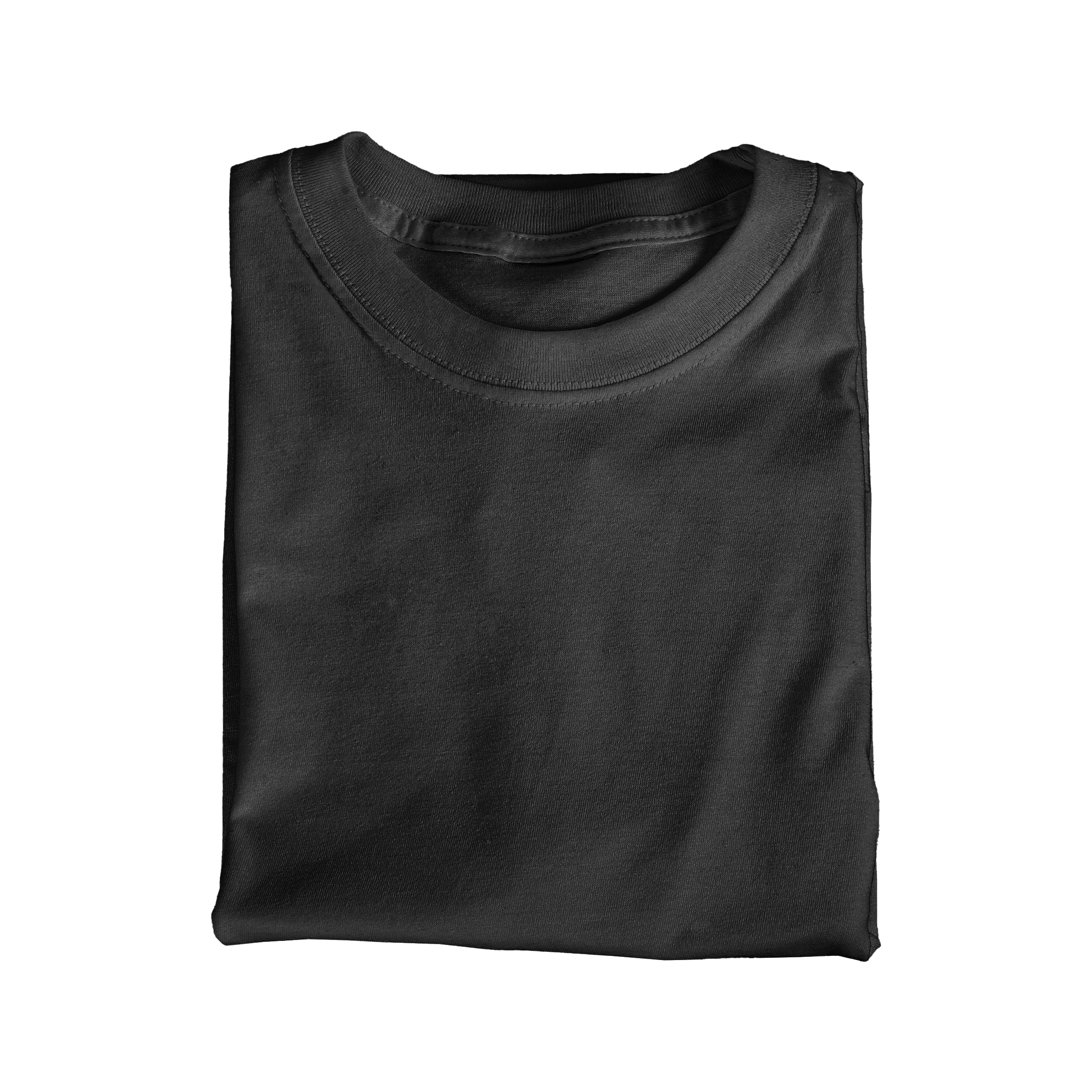 Folded Crewneck T-Shirt Mockup (Adobe Photoshop)