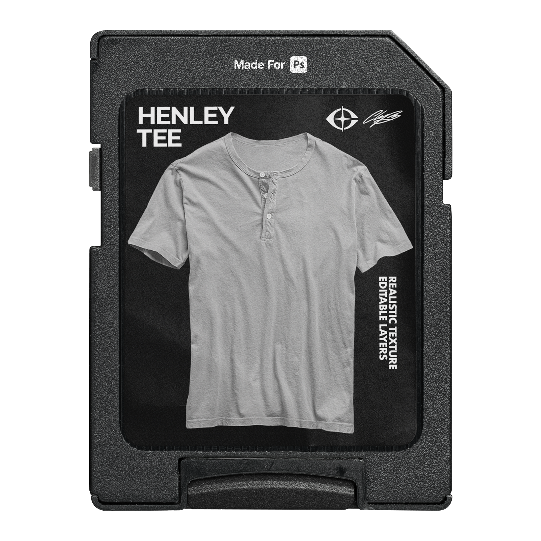 Henley Tee - Mockup