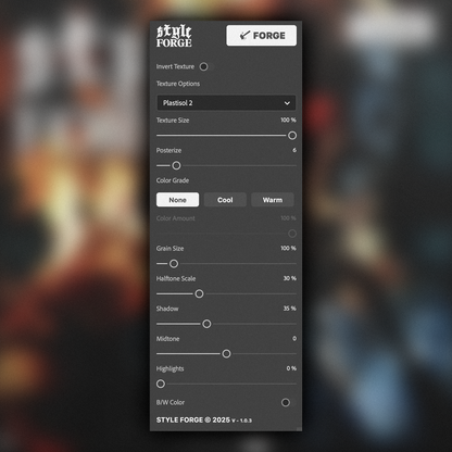 Style Forge - PS Plugin