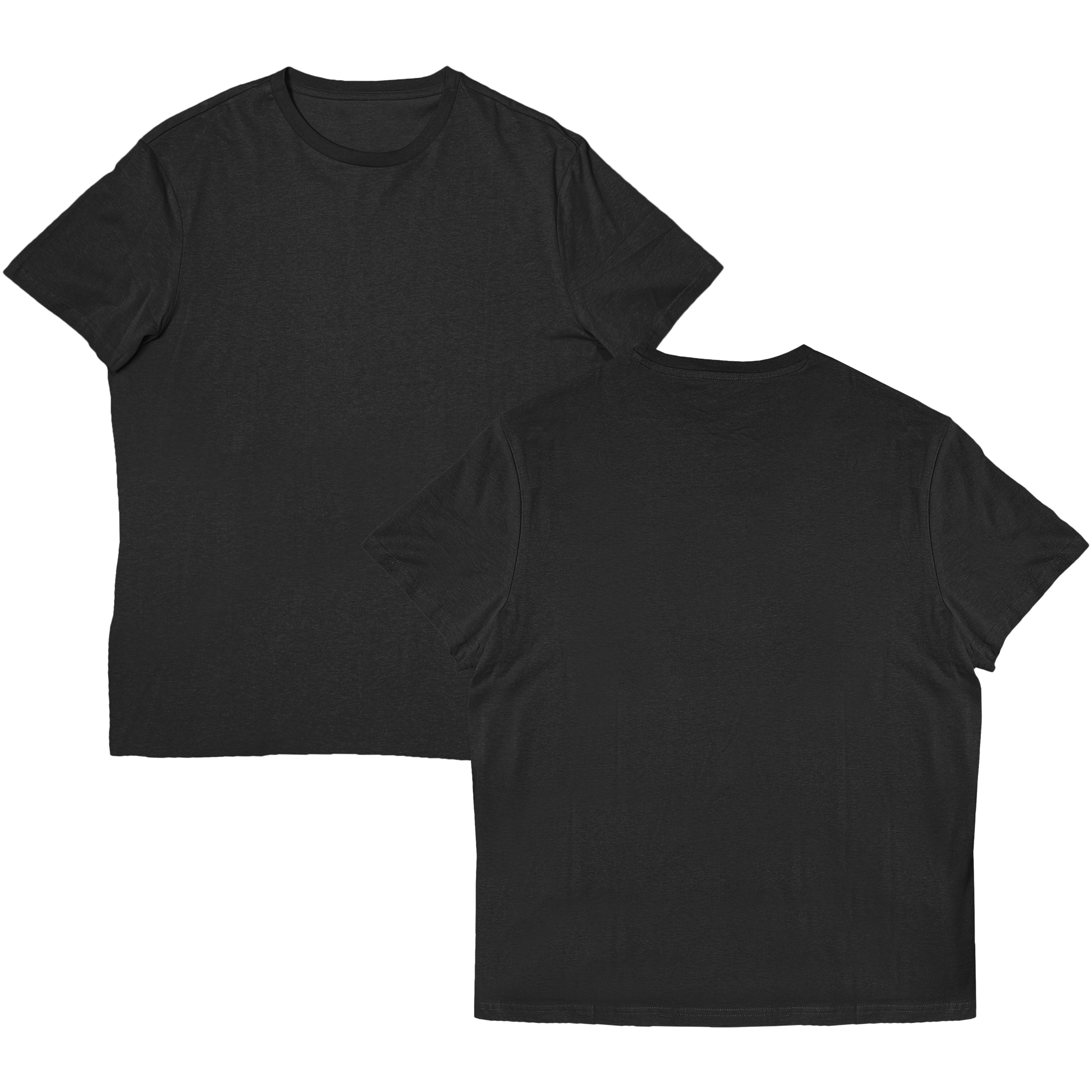 Basic T-Shirt Mockup (Front + Back)